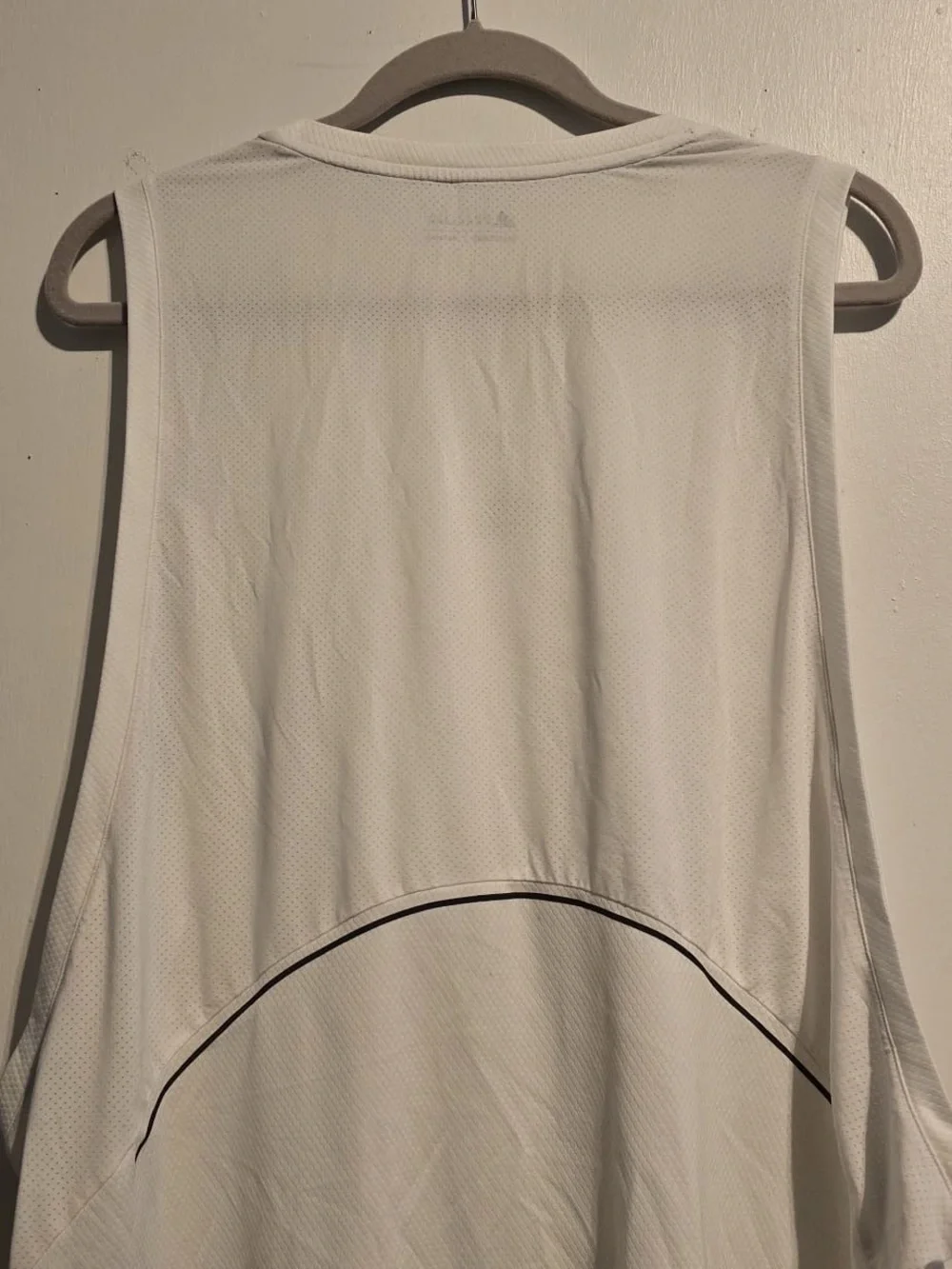 adidas White Men’s Performance Tank Top